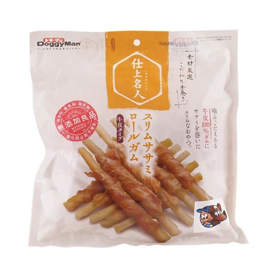 Gambar DoggyMan Camilan Anjing Chicken Fillet & Gum Stick 300 gr