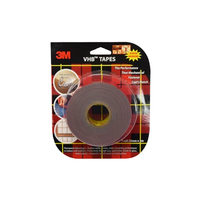 Gambar 3M Isolasi VHB 2.5 cmx3Mtr - Abu Abu