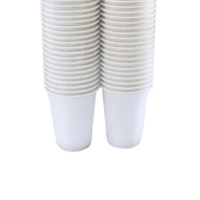 Gambar Kris Gelas Biodegradable 350 ml Set 50 Pcs - Putih