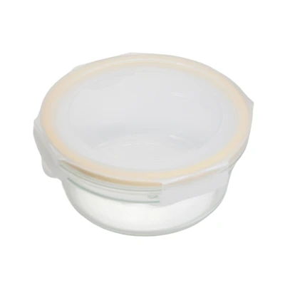 Gambar Glasslock Wadah Makanan Ring Taper Round 850 ml Transparan Random