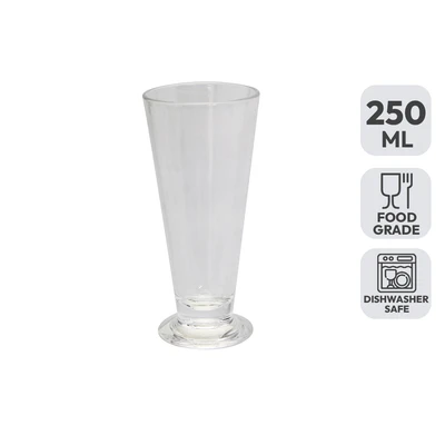Gambar Kris Gelas Plastik 250 ml Transparan