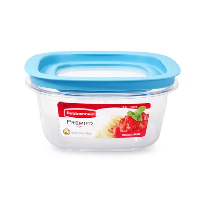 Gambar Rubbermaid 1.2 Ltr Premier Wadah Makanan - Biru