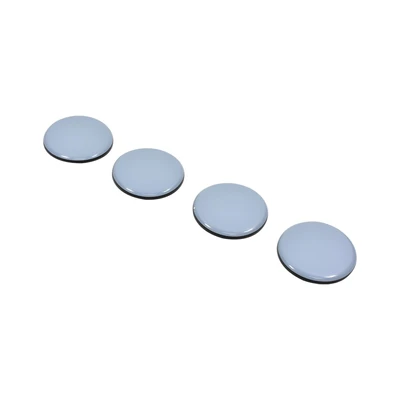 Gambar Magic Sliders 10 cm Alas Kaki Furnitur Bulat Set 4 pcs - Abu-Abu