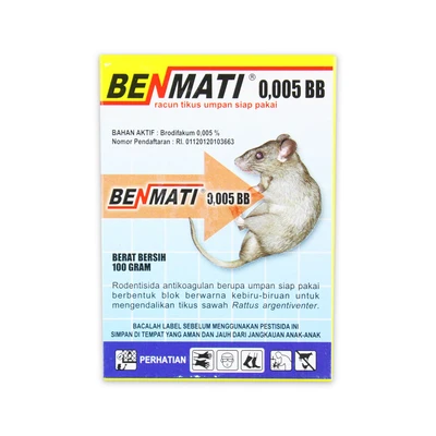 Gambar Benmati Racun Tikus 100 Gr