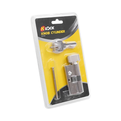 Gambar K-Lock Silinder Kunci Pintu 6 cm - Silver