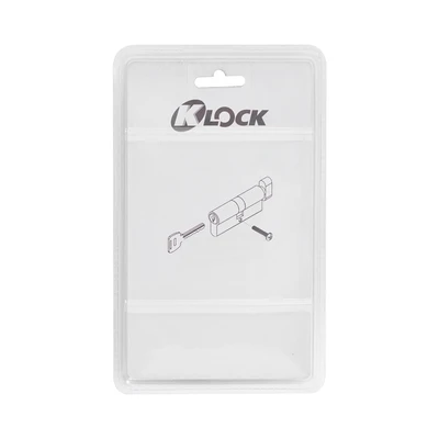 Gambar K-Lock Silinder Kunci Pintu 6 cm - Silver