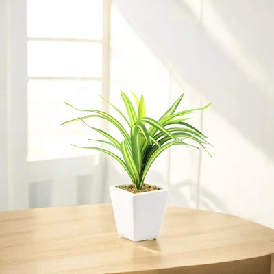 Gambar Arthome Tanaman Artifisial Dracaena Dengan Pot 22 cm - Mix