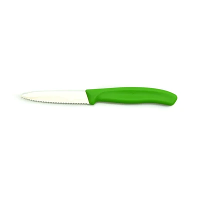 Gambar Victorinox Pisau Paring Gerigi 8 cm - Hijau