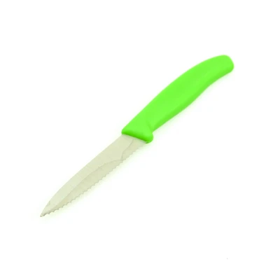 Gambar Victorinox Pisau Paring Gerigi 8 cm - Hijau