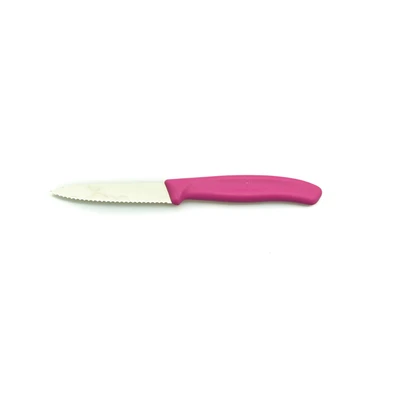 Gambar Victorinox Pisau Paring Gerigi 8 cm - Pink