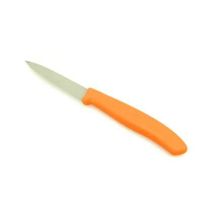 Gambar Victorinox Pisau Paring Gerigi 8 cm - Oranye