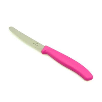 Gambar Victorinox Pisau Paring Gerigi 11 cm - Pink