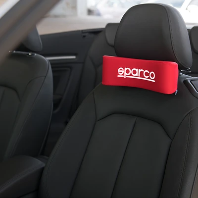 Gambar Sparco Bantal Leher Jok Mobil - Merah