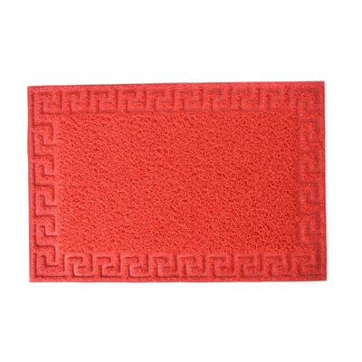 Gambar Krisbow Keset Pintu PVC Motif 40x60 cm - Merah