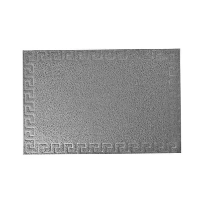 Gambar Krisbow Keset Pintu PVC Motif 50x70 cm - Abu-abu