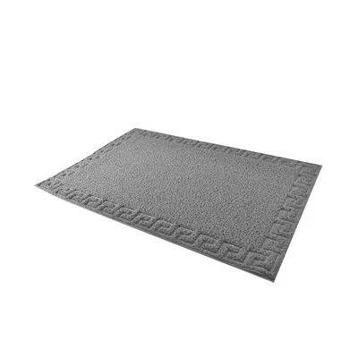 Gambar Krisbow Keset Pintu PVC Motif 50x70 cm - Abu-abu