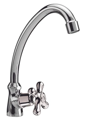 Gambar Kris Keran Dapur Wastafel Leher Angsa Cross 22.2 cm