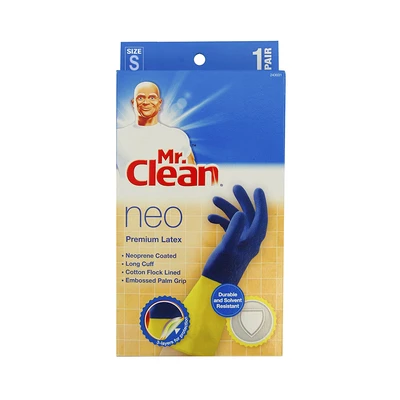 Gambar Mr.Clean Neo Sarung Tangan Karet Ukuran S