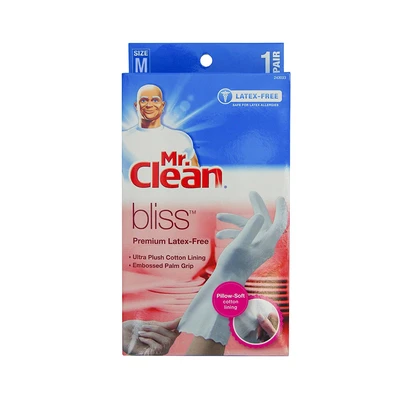 Gambar Mr.Clean Bliss Sarung Tangan Bebas Latex Ukuran M