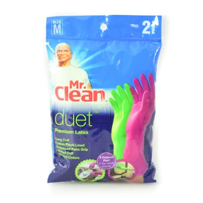 Gambar Mr.Clean Duet Sarung Tangan Ukuran M Set 2 pcs