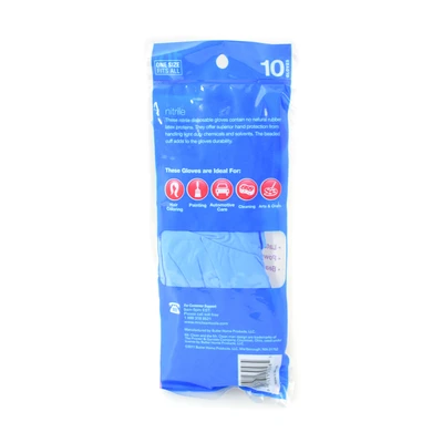 Gambar Mr.Clean Nitrile Sarung Tangan Disposable Set 10 pcs