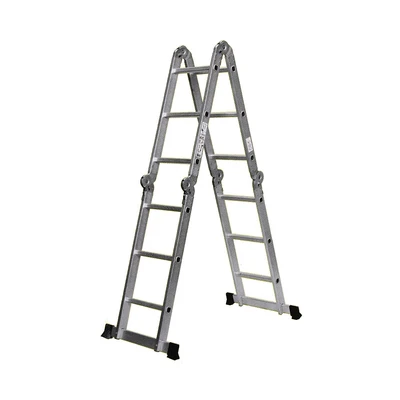 Gambar Fixsteps 3.4 Mtr Tangga Lipat Aluminium Multifungsi 4X3 Step