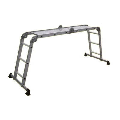 Gambar Fixsteps 3.4 Mtr Tangga Lipat Aluminium Multifungsi 4X3 Step
