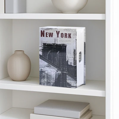 Gambar Krisbow Brankas Buku New York 18x11.5x5.4 cm - Mix