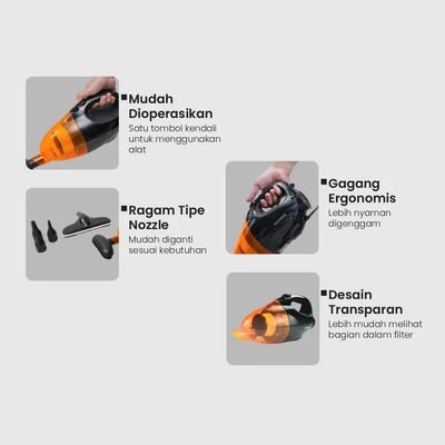 Gambar Maximus Vacuum Cleaner Dry Dengan Blower Small Compact