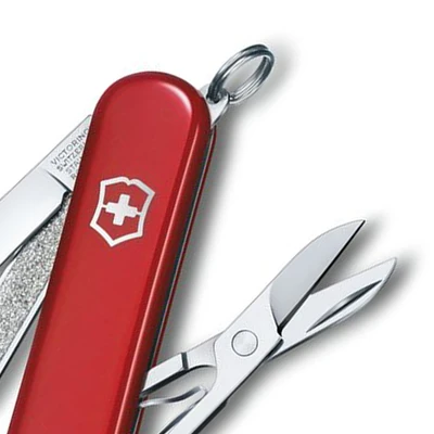 Gambar Victorinox Classic Alat Saku Serbaguna Blister - Merah