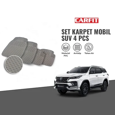 Gambar Carfit Set Karpet Mobil 4 Pcs - Krem