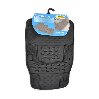 Gambar Carfit Set 4 Pcs Karpet Mobil 9304 - Hitam