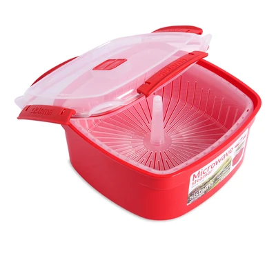 Gambar Sistema Steamer Microwave 2.4 Liter - Merah