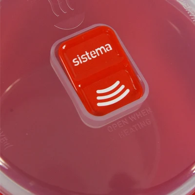 Gambar Sistema Mangkuk Mie Microwave Plastik 940 ml - Merah