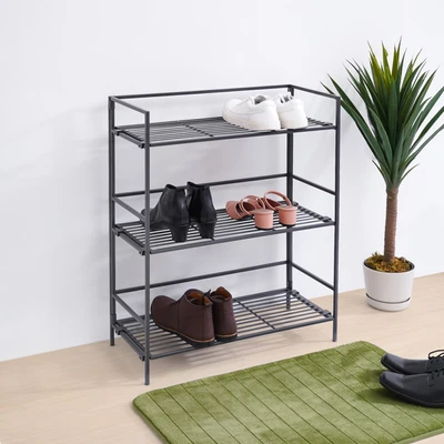 Gambar Masterspace Rak Sepatu 3 Tingkat - Silver