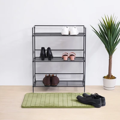 Gambar Masterspace Rak Sepatu 3 Tingkat - Silver