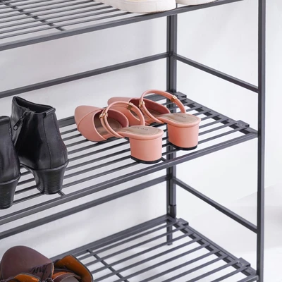 Gambar Masterspace Rak Sepatu 3 Tingkat - Silver