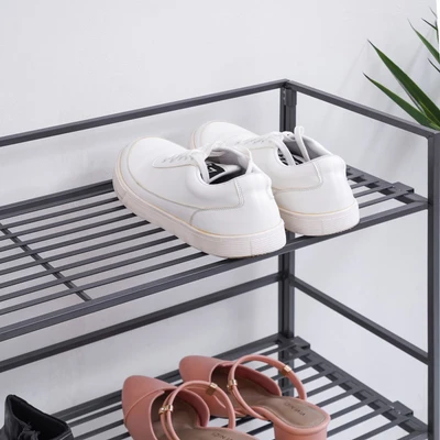 Gambar Masterspace Rak Sepatu 3 Tingkat - Silver
