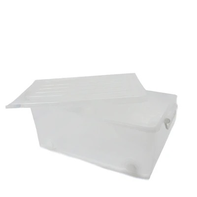 Gambar Stora Kotak Penyimpanan Dengan Tutup & Roda 59x41.5x21 cm