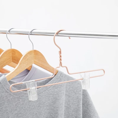 Gambar Stora Hanger Celana Aluminium Dengan Clip MJ0031 35 cm
