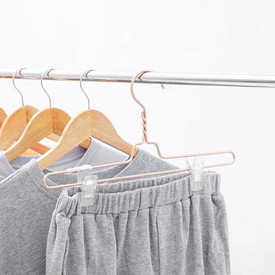 Gambar Stora Hanger Celana Aluminium Dengan Clip MJ0031 35 cm