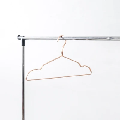 Gambar Stora Hanger Baju Aluminium Dengan Notches MJ0049