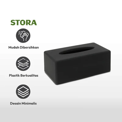 Gambar Stora Kotak Tisu Kb44293.05 - Hitam
