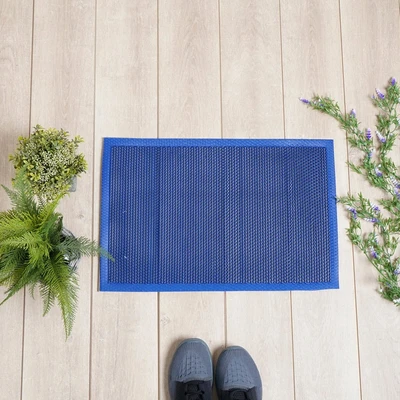 Gambar Krisbow Keset Pintu PVC 40x60 cm - Biru