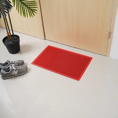 Gambar Krisbow Keset Pintu PVC 45x75 cm - Merah