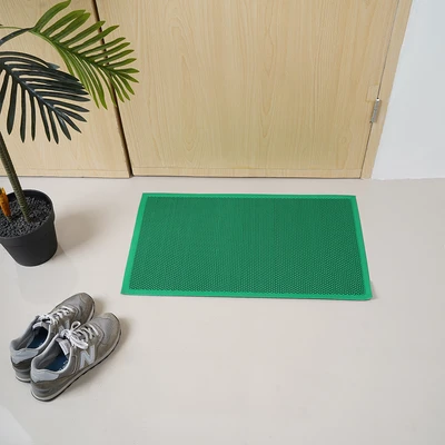 Gambar Krisbow Keset Pintu PVC 45x75 cm - Hijau