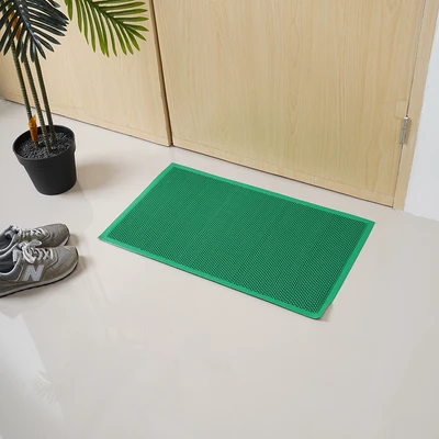 Gambar Krisbow Keset Pintu PVC 45x75 cm - Hijau