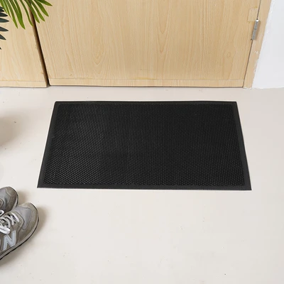 Gambar Krisbow Keset Pintu PVC 45x75 cm - Hitam