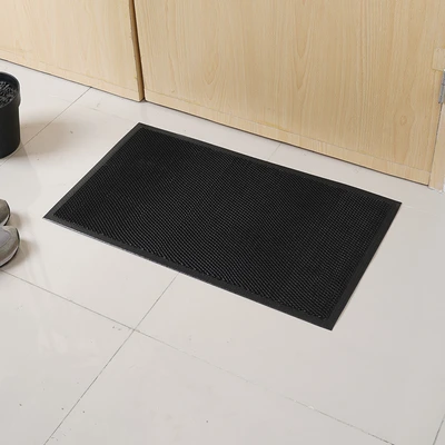 Gambar Krisbow Keset Pintu PVC 45x75 cm - Hitam