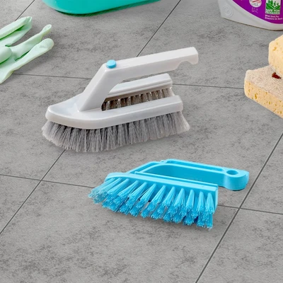 Gambar Proclean Sikat Lantai Tangan - Silver Biru